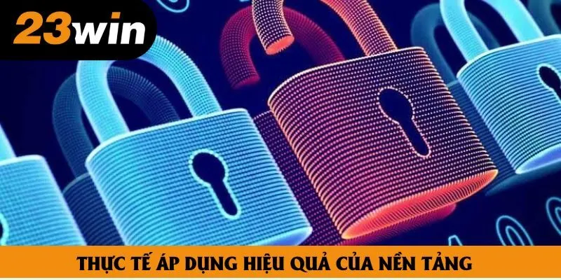 Thực tế áp dụng hiệu quả của nền tảng Thực tế áp dụng hiệu quả của nền tảng